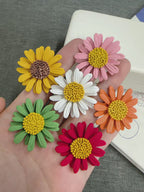 Vibrant Daisy Enamel Pin