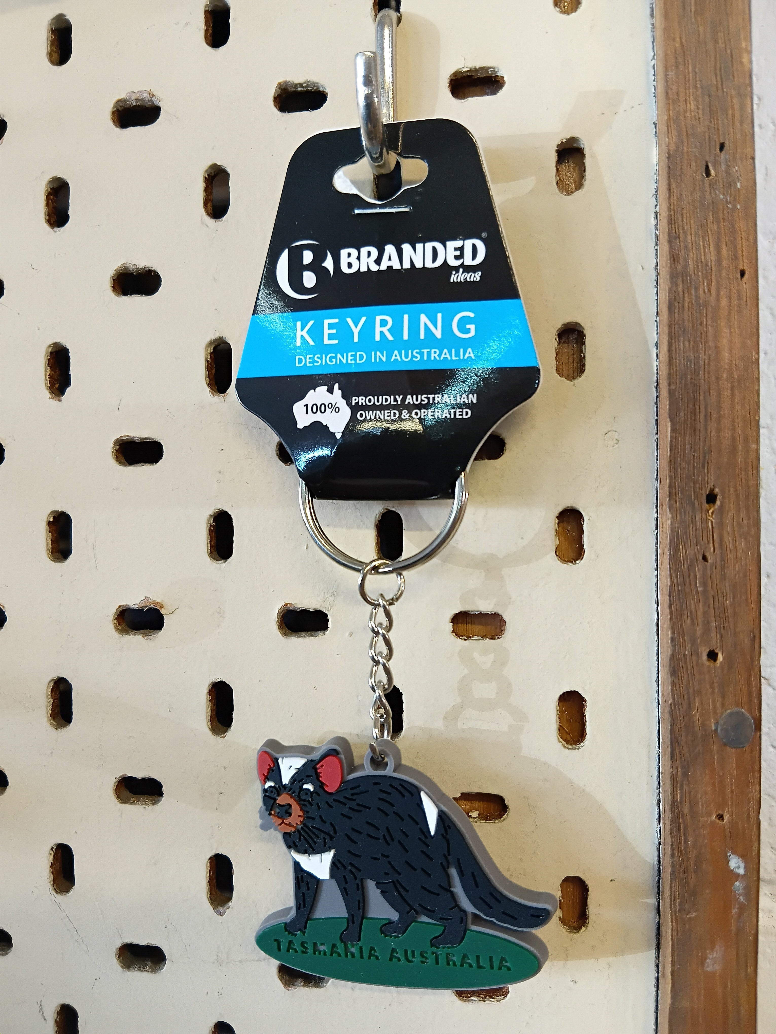 TAS iconic souvenirs devil keyring