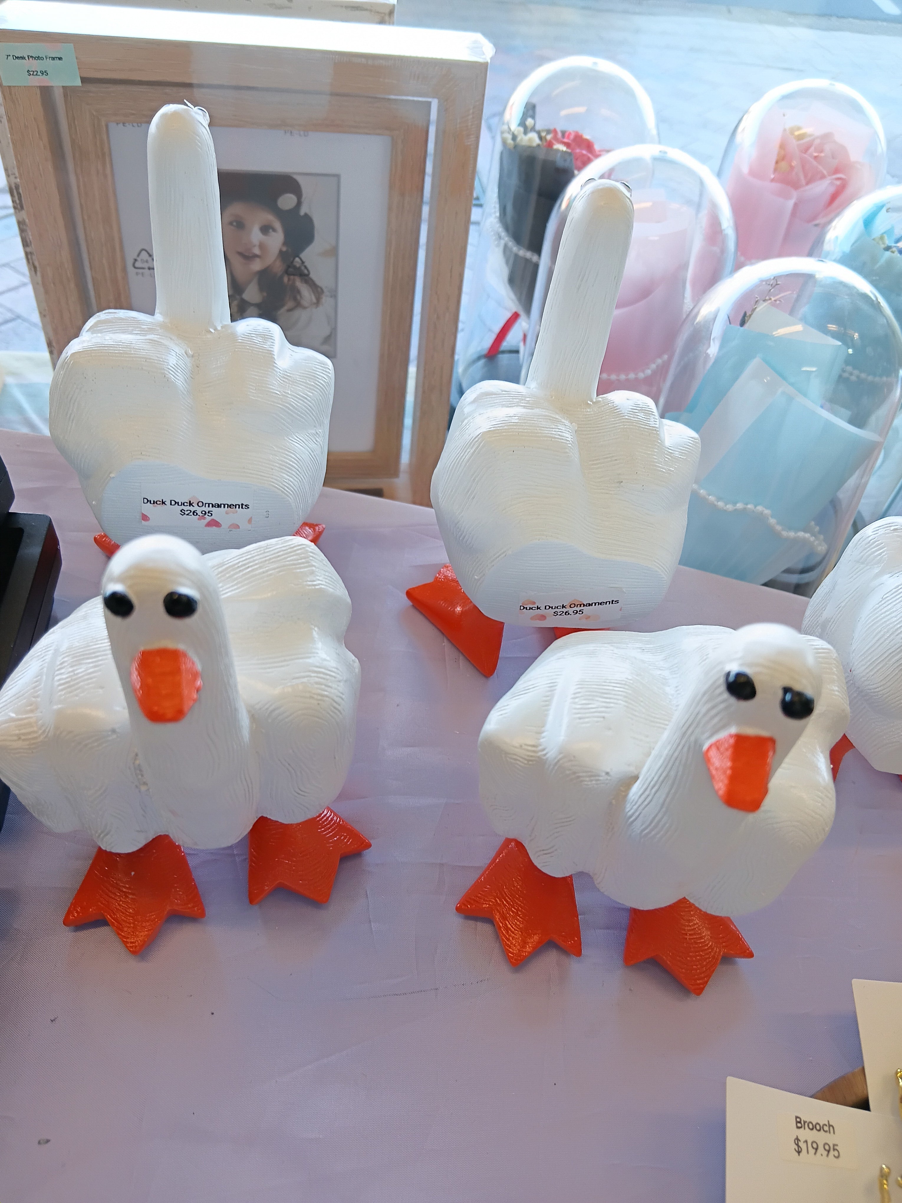 Duck you Ornament Phone Holder