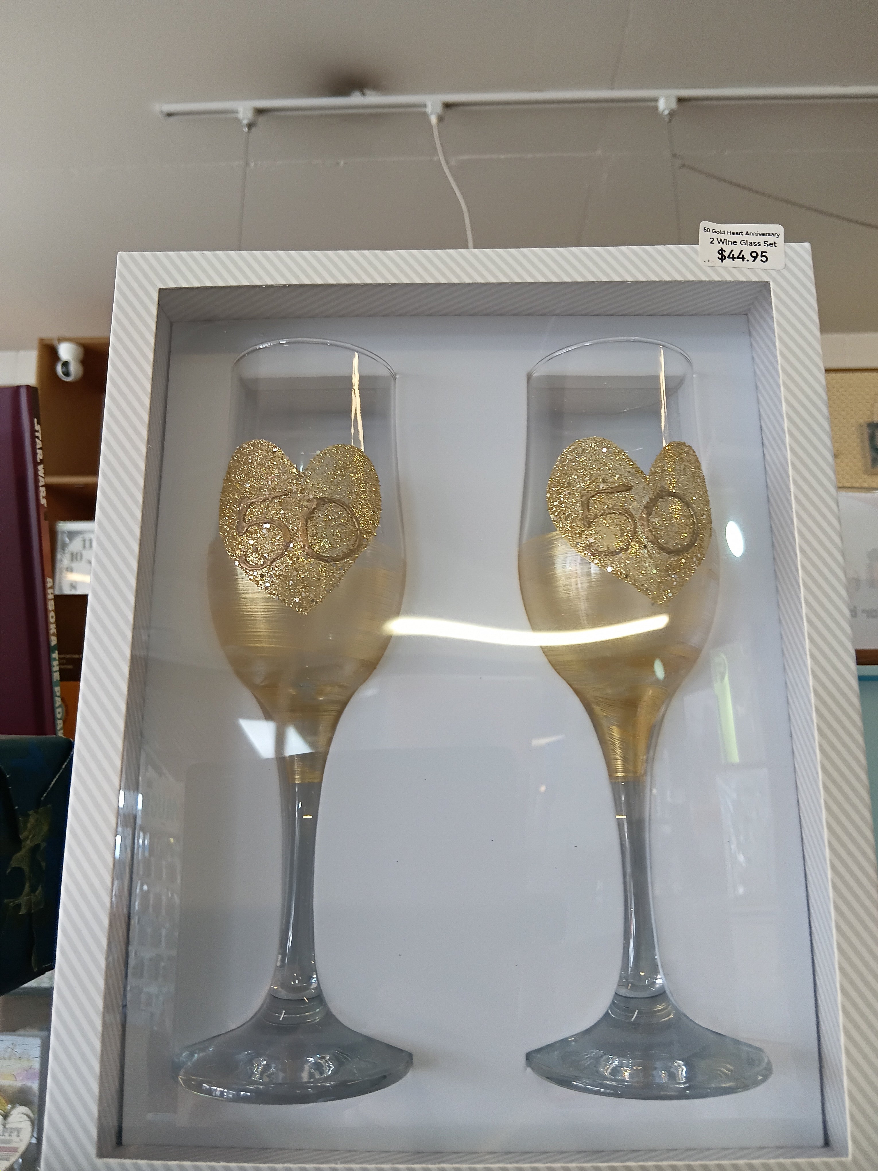 Happy 50th Anniversary Champagne Glass