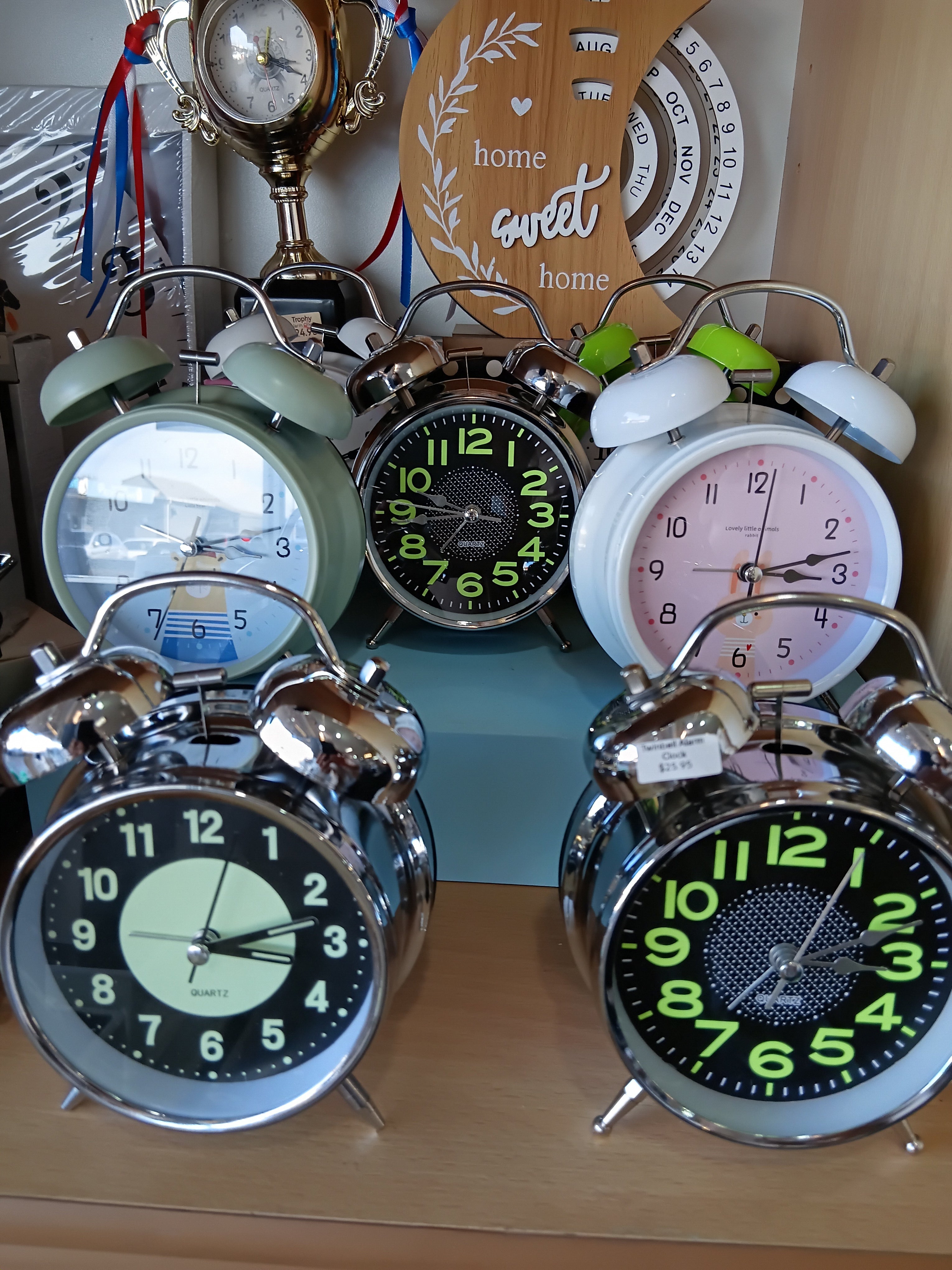 Modern Alarm Clock with Night Light – Perfect for Bedroom & Gift