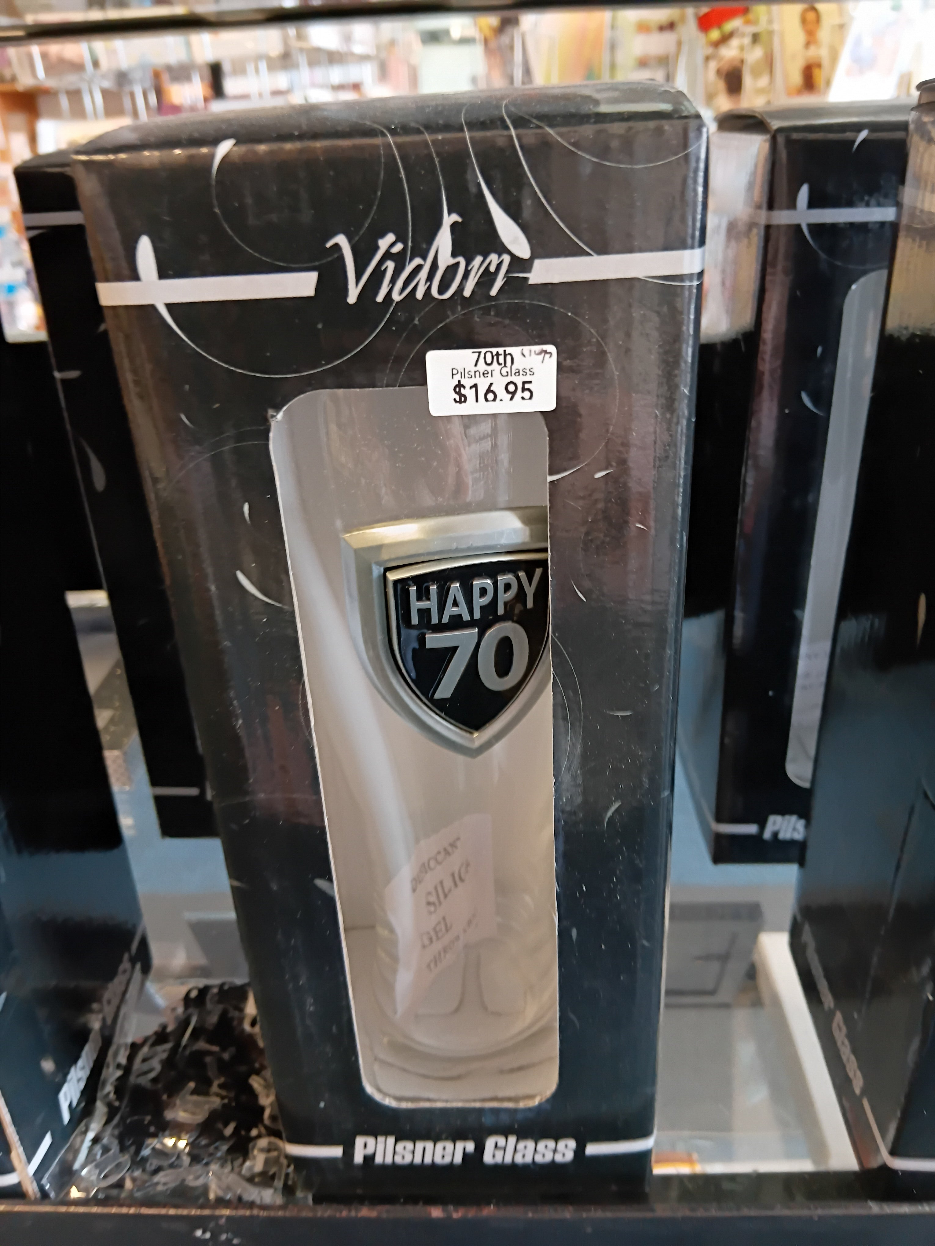 70th BTH Pilsner glass