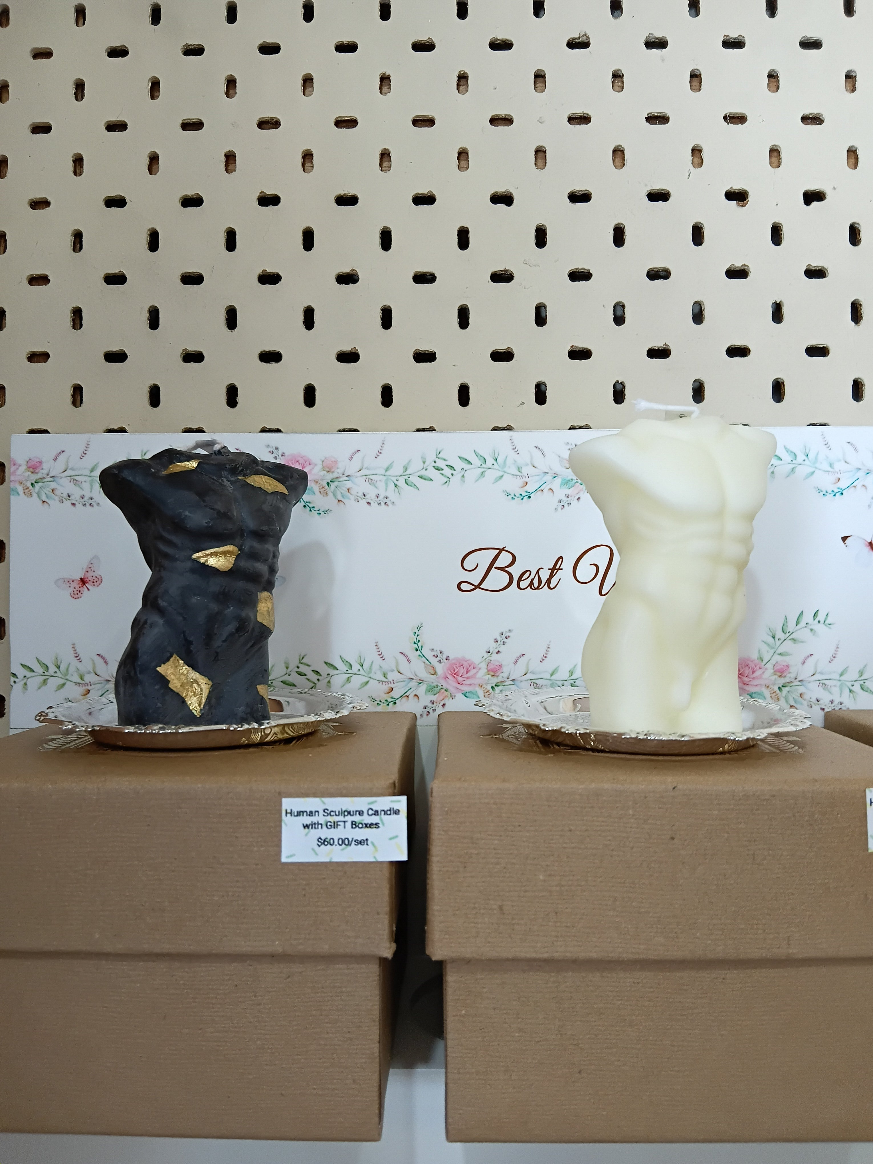 Human Sculpture Candle |Artistic Home Décor & Scented Candle 🕯️