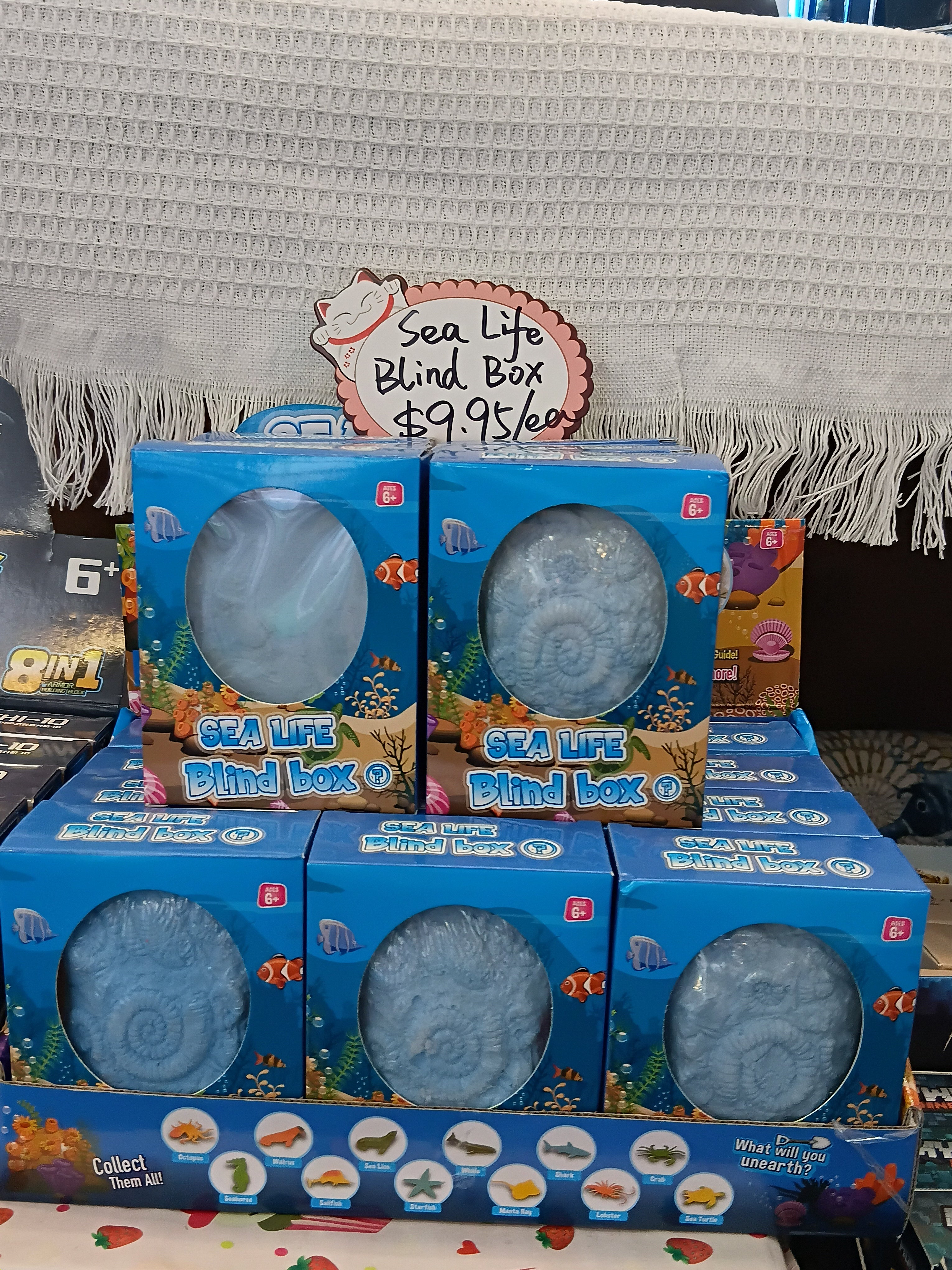 Building Blocks-Seaside Blind box for age 3+