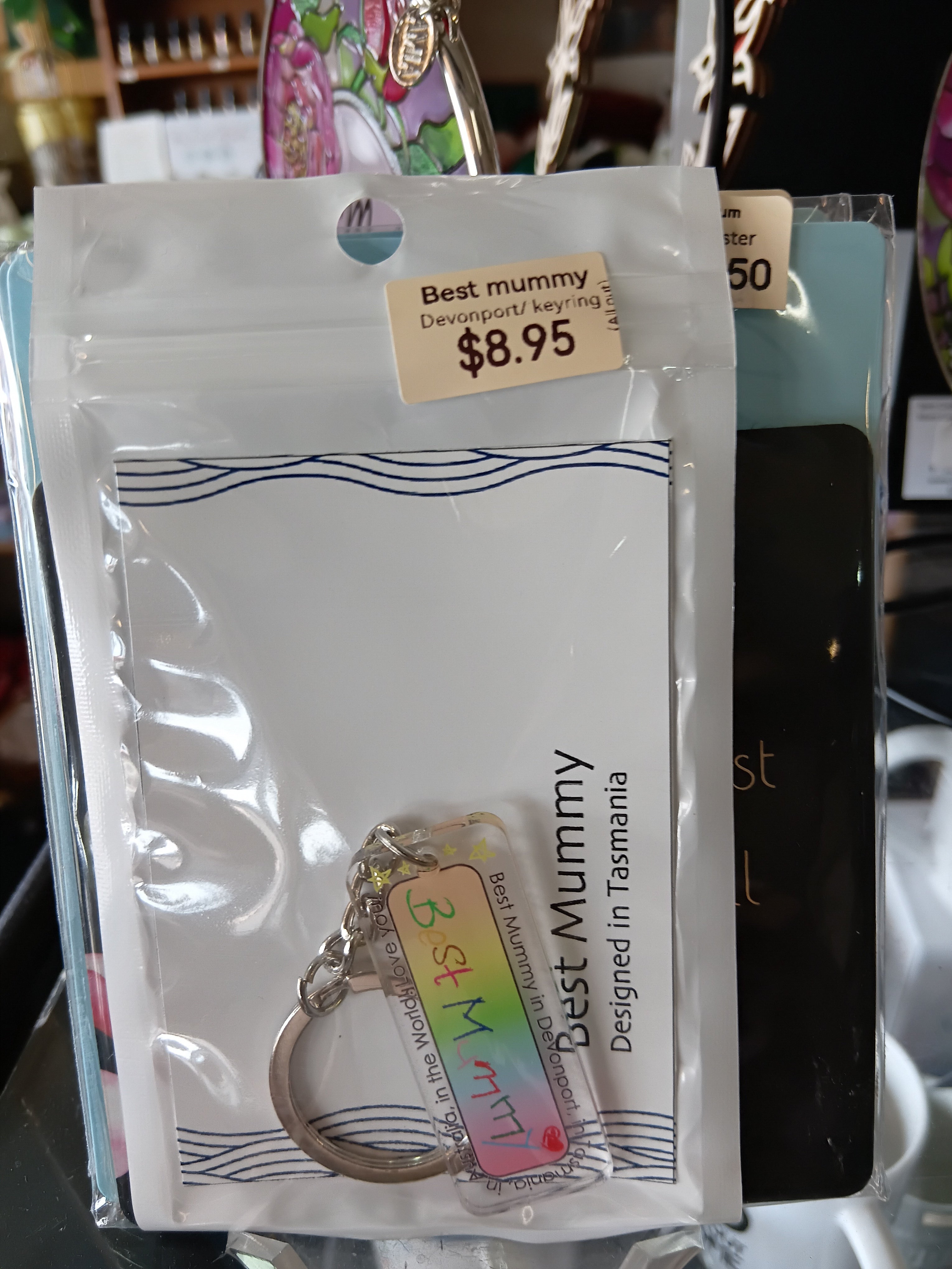 Gifts for Mum Best mum Key Ring