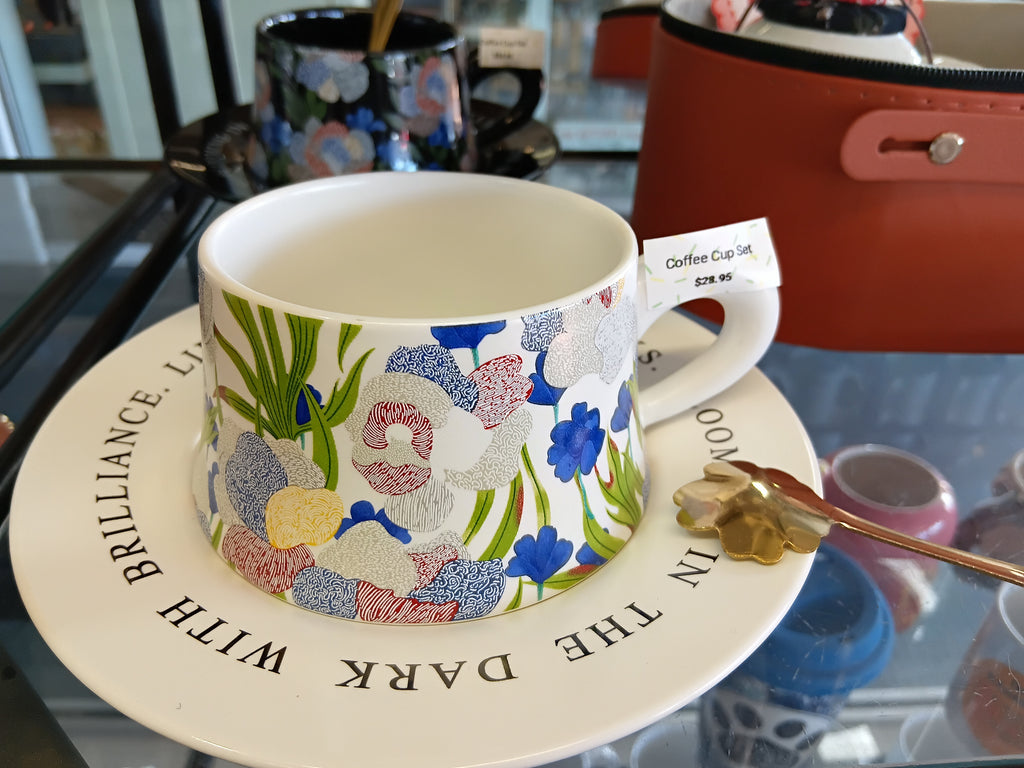 Elegant Coffee Cup Set – Porcelain Cups for Home, Office & Gifts