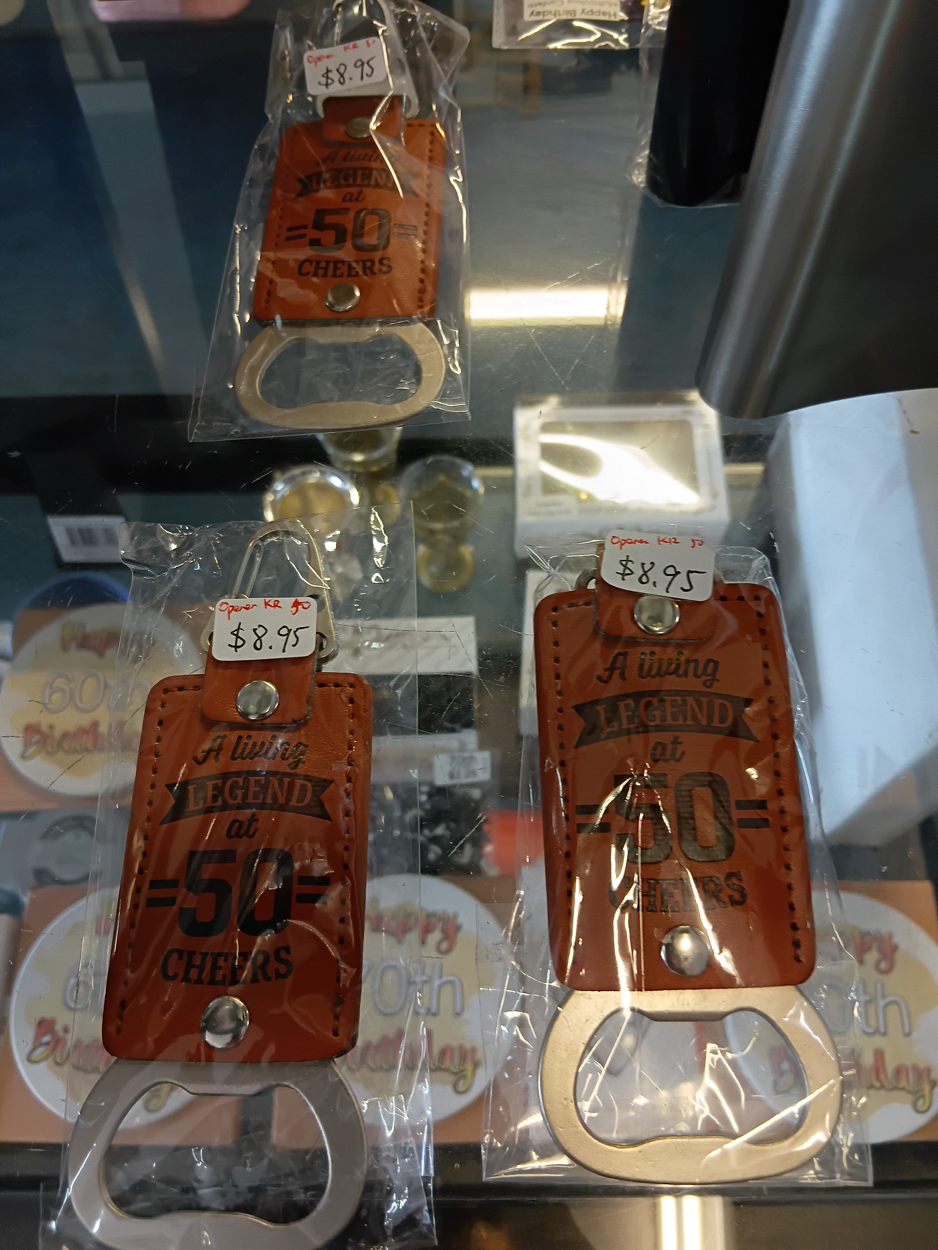 50th Birthday Bottle Opener