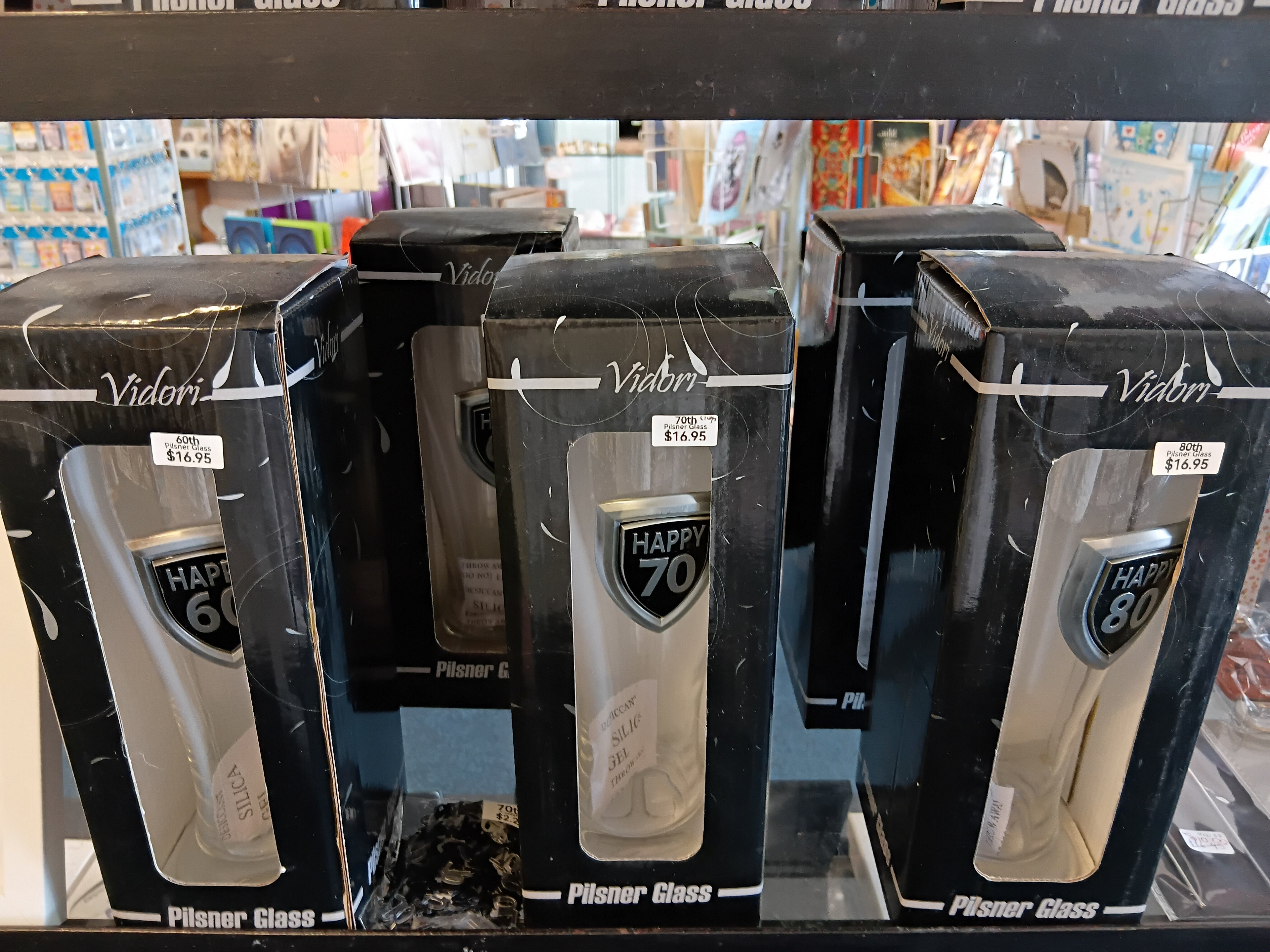 60th BTH Beer Glass for male