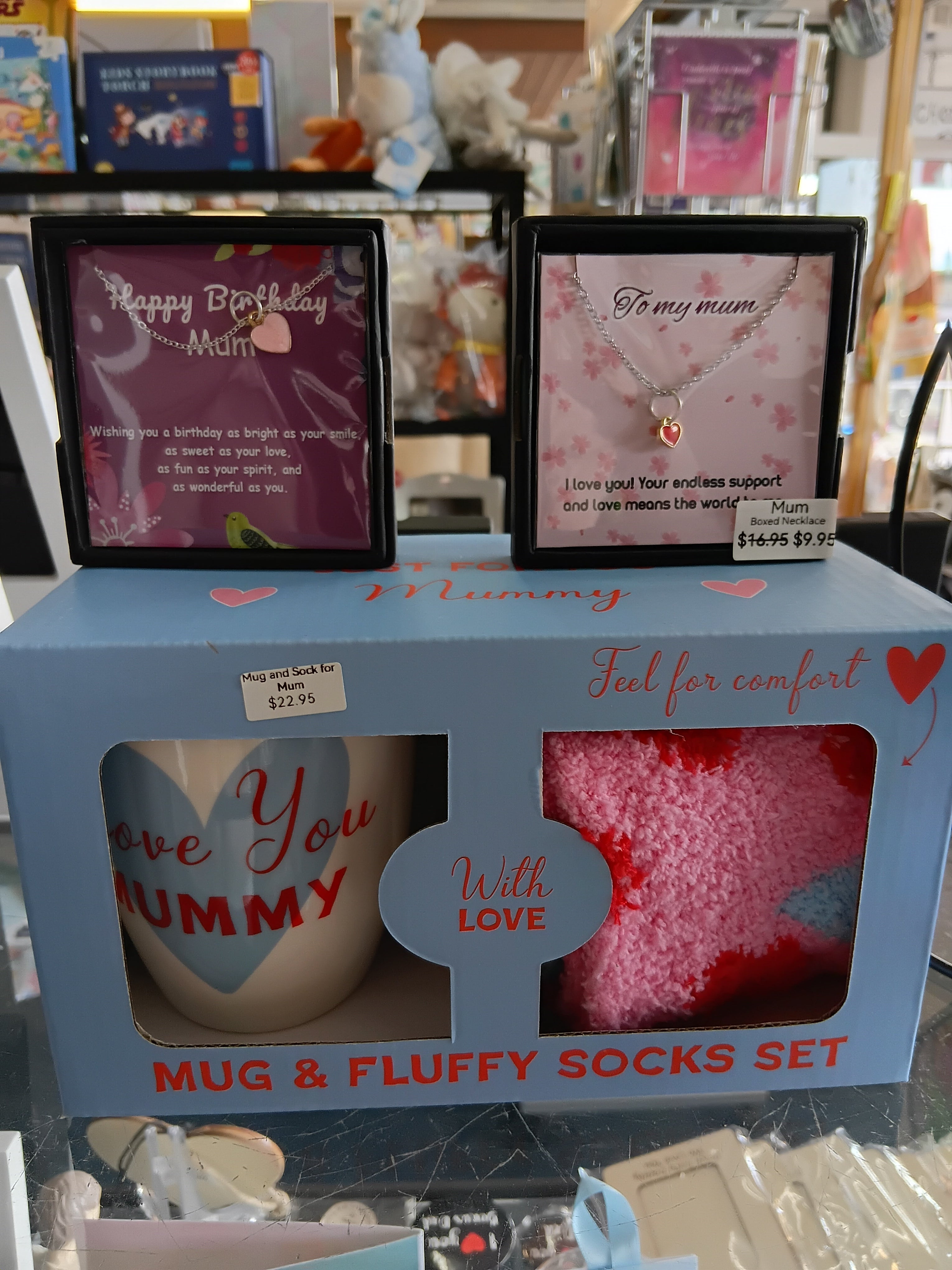 Gifts for Mum – Cozy Socks & Cute Mug Set