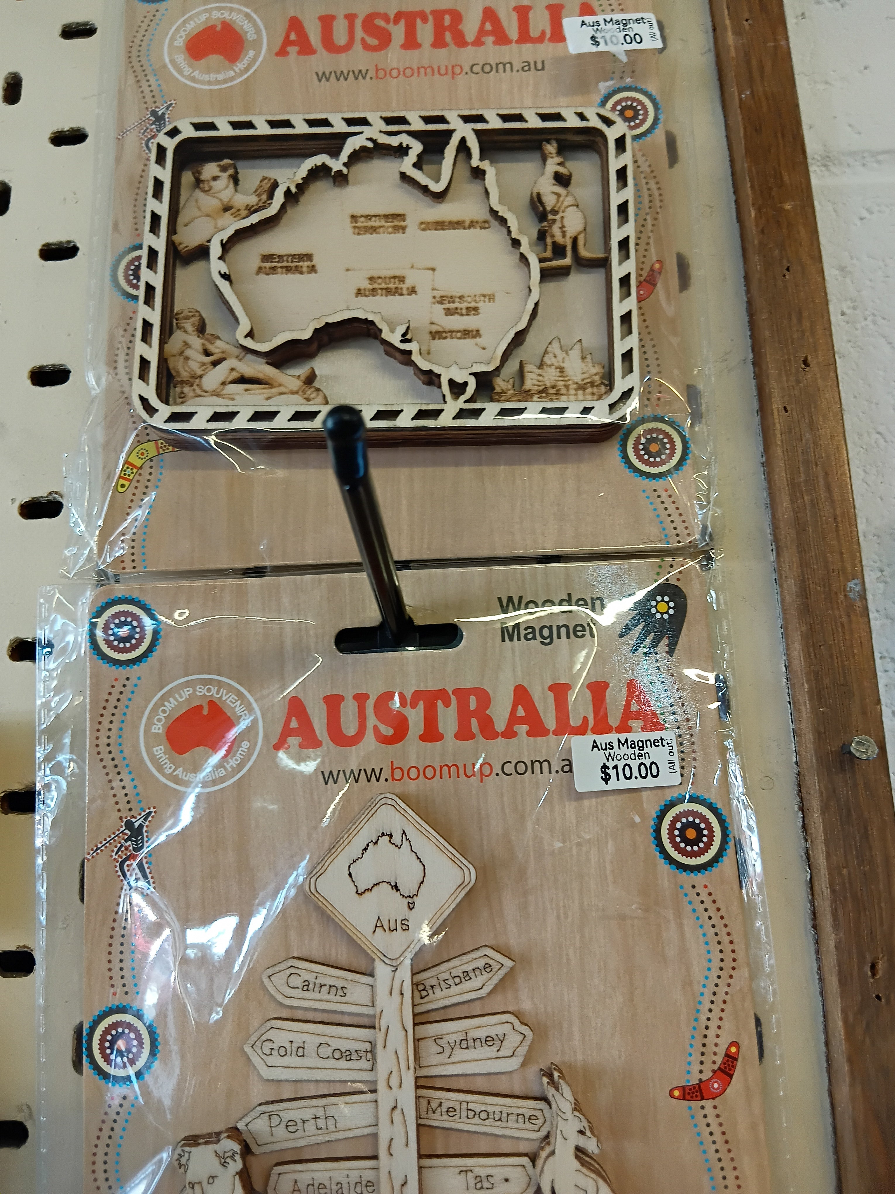 Australian map  souvenirs