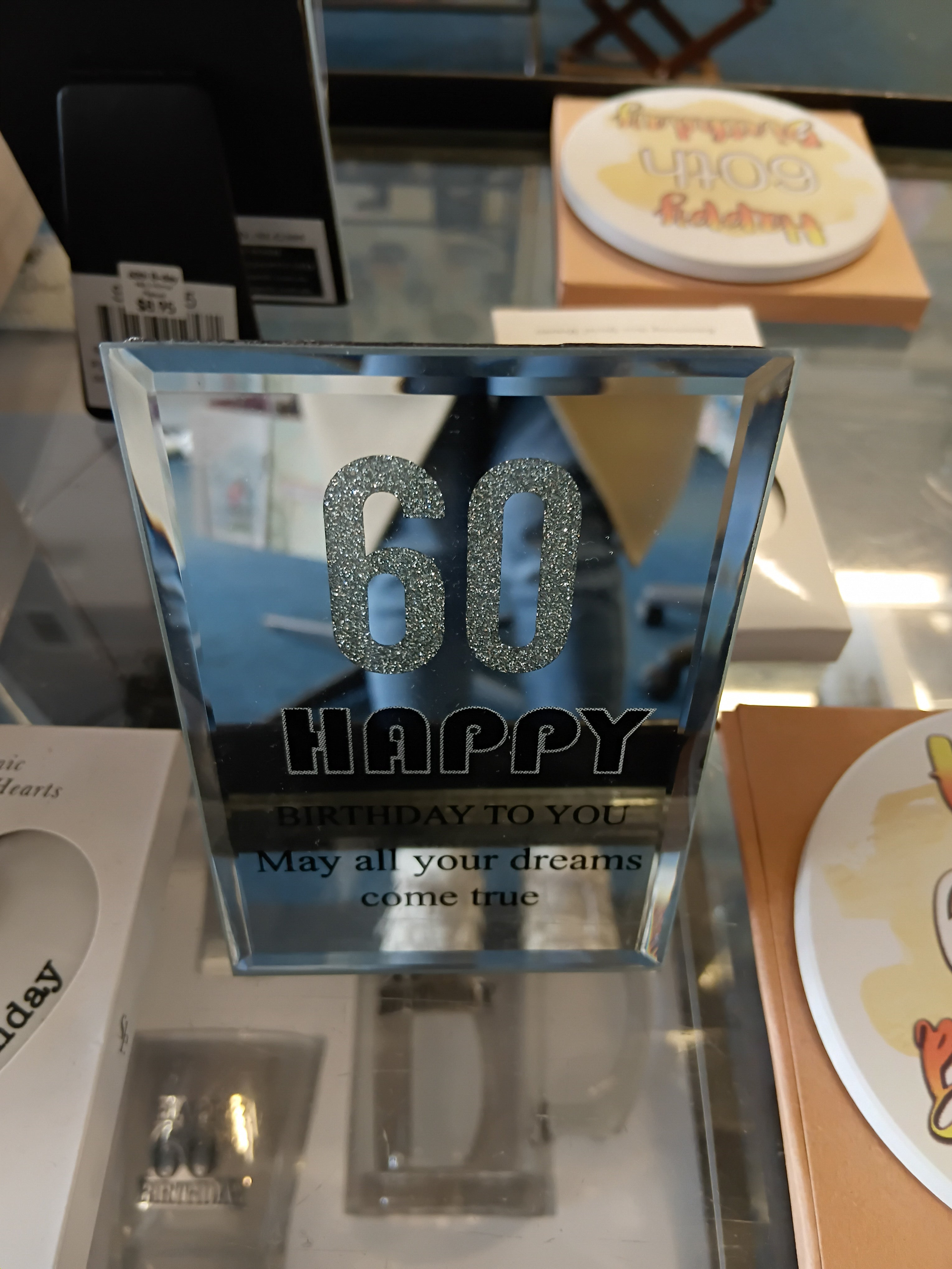 60th BTH Mirror Plaque for female and male