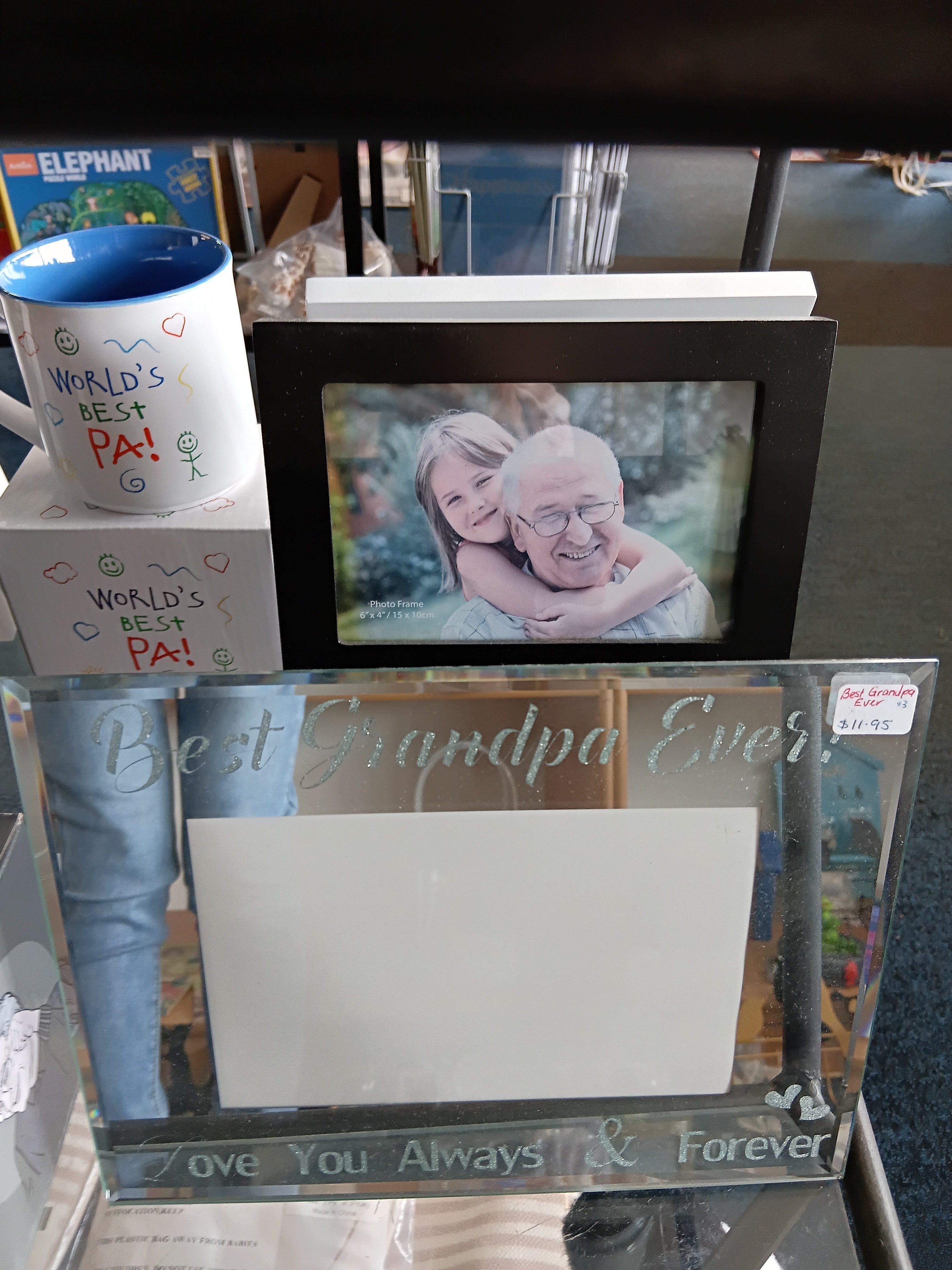 Gifts for Grandpa for pop Photo frame