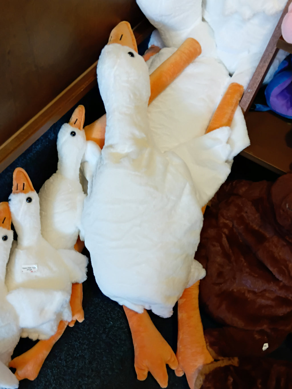 Big goose plush toy Small Comforting Doll